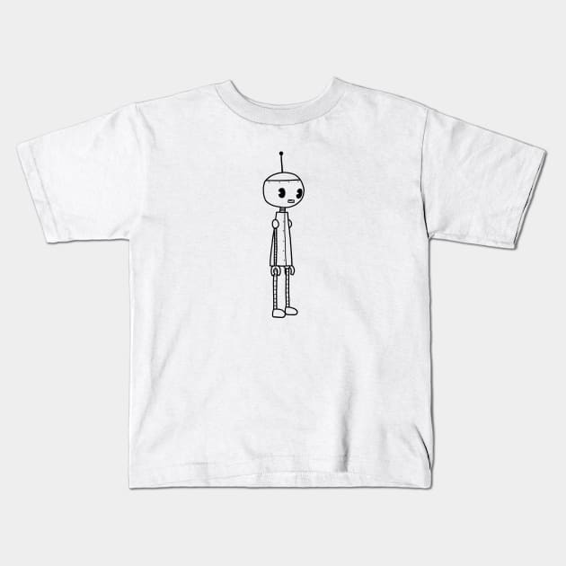 Vintage Minsky 2 Kids T-Shirt by NoirPineapple